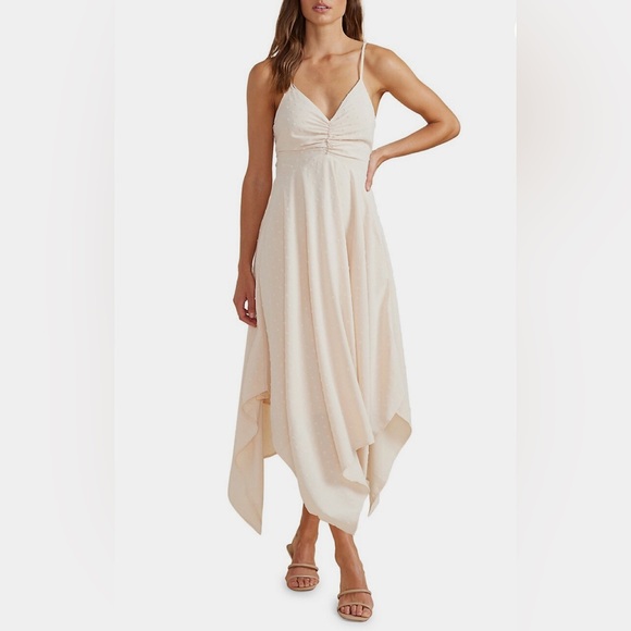 MINKPINK Dresses & Skirts - Minkpink Camilla Ecru Midi Dress